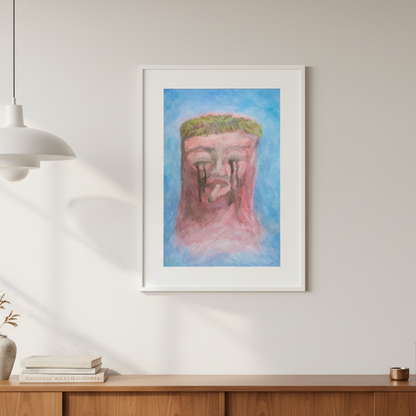 ”:J” Aquarelle - Fine Art Print