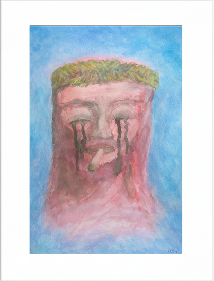 ”Wall:J” Aquarelle - Fine Art Print