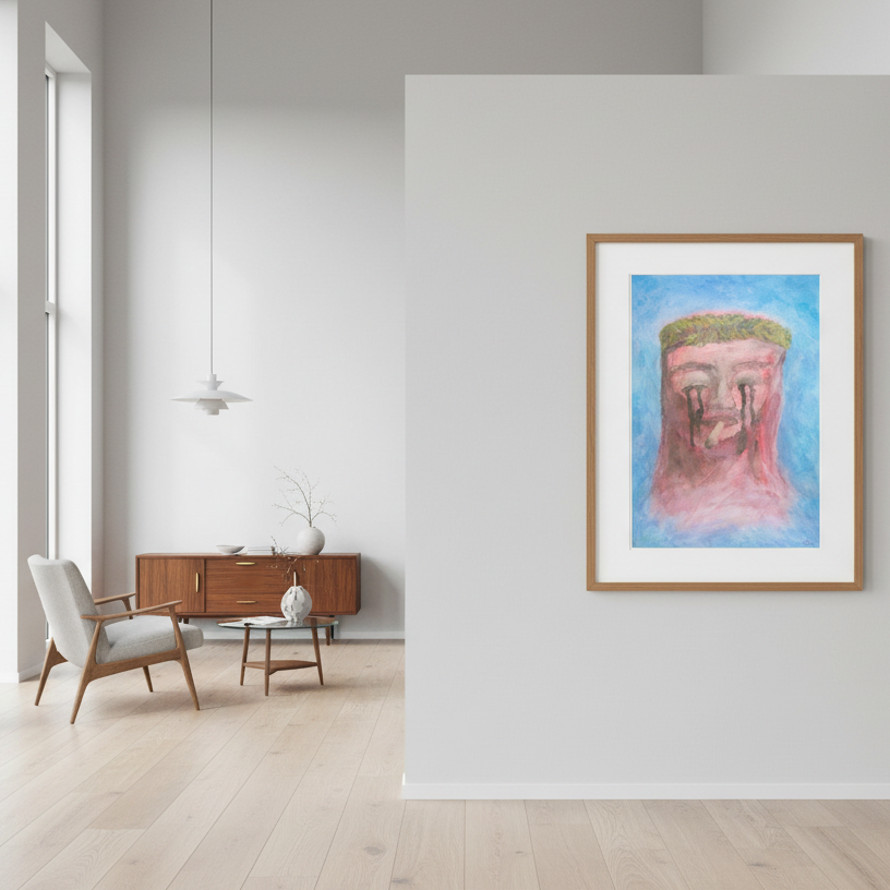 ”Wall:J” Aquarelle - Fine Art Print