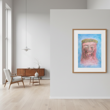 ”Wall:J” Aquarelle - Fine Art Print