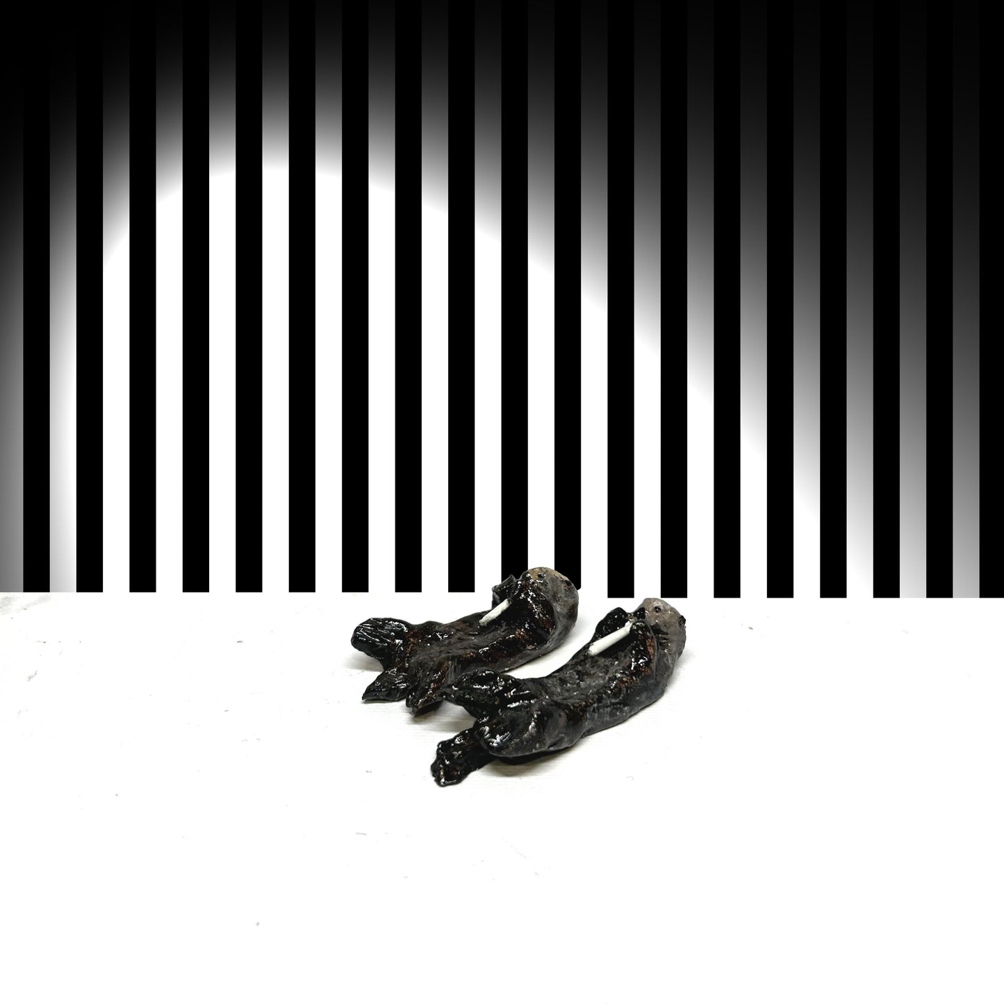 Otters Pair - XSmall Original  (3-4cm)