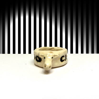 Studio Cig BIG BOSS Cow Ring I - Jewelry Handmade Original