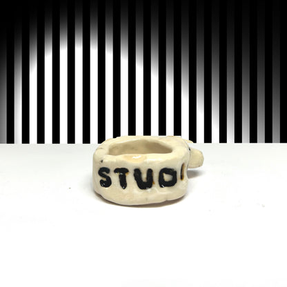Studio Cig BIG BOSS Cow Ring I - Jewelry Handmade Original
