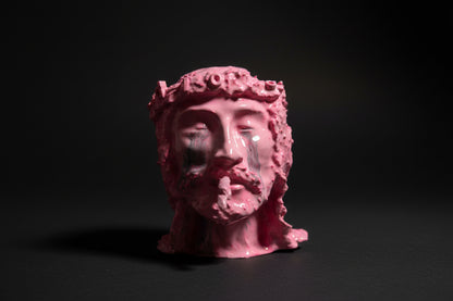 S Pink crying Jesus