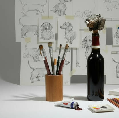 Dachshund Heart Cork III