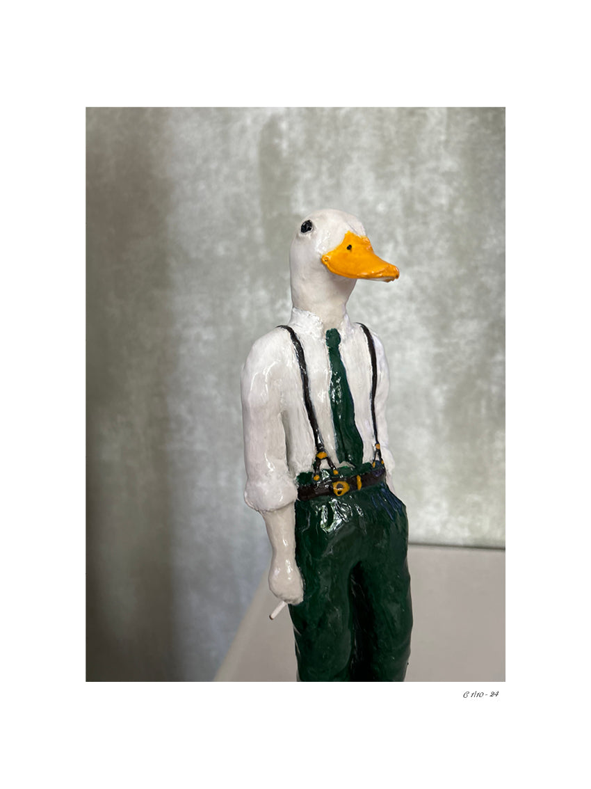 Linen Duck, Signed & Numbered Fine Art Print