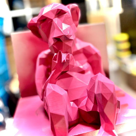 Pink big Star is Worn