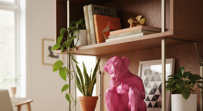 Pink big Star is Worn