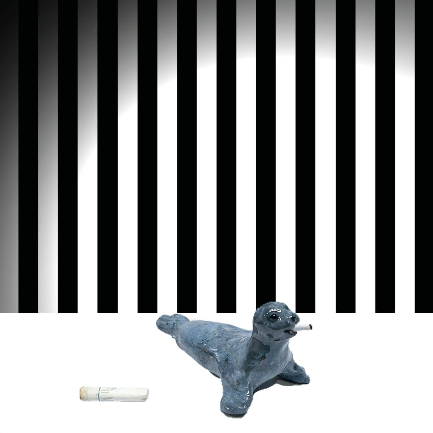 Happy Sealed Smoker Part III - M/S Original Object(Sold Johanneshov)