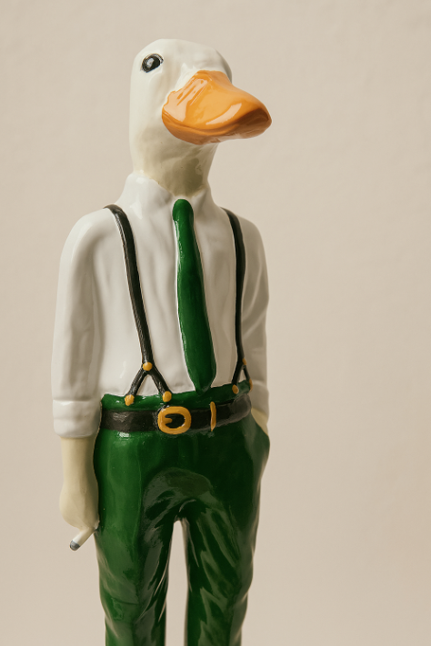 Ceramic Continental Duck - Second Badge In Stock